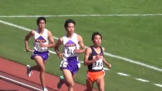 群馬県高校陸上強化大会2016 男子5000m1年TR2組