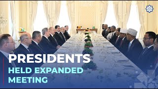 President Ilham Aliyev held expanded meeting over lunch with Somali President