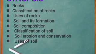 8th Social(Geography)- Ln:1- Rocks and soil(Part 1) ShanthiRani  Matric.Hr.sec.School - Kallal