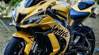 Kawasaki Ninja Zx10r Yellow Colour Modified ||First Time ||🔥⚡💥