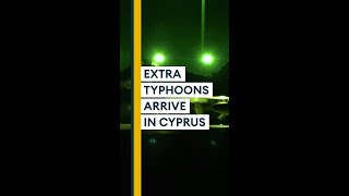 Extra Typhoons arrive in Cyprus as Russia tensions increase #Shorts