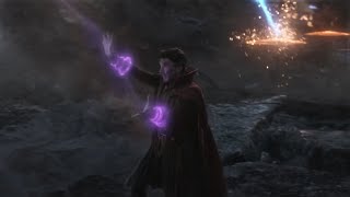 Doctor Strange's powers but in purple