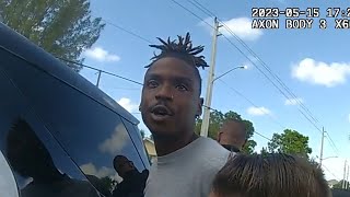 Pulling A Firearm Near Police Never Ends Well