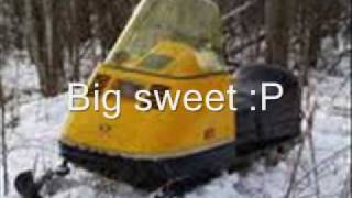 big sweet et sa motoneige - Simon Lefevbre