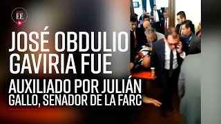 José Obdulio sufrió un desmayo y senador de Farc lo auxilió | Noticias| El Espectador