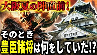 大坂夏の陣決戦直前！そのとき豊臣諸将は！？