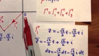 Complex Integral 14 Parametrized Example Part 2