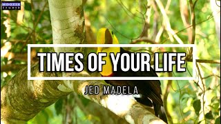 Times Of Your Life - Jed Madela (Lyrics Video)