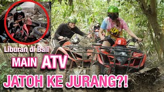 Di Bali Amanda, Thoriq, nekat main ATV. EXTREME BANGET!! Jatoh ke JURANG!! Semua PANIK!!