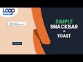 How TO  Create - Snackbar / Toast with HTML & CSS and JavaScript.