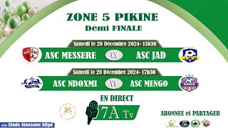 🚨DIRECT: STADE ALASANE DJIGO DEMI- FINAL ZONE 5 PIKINE  ASC NDOXMI vs ASC MENGO