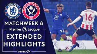 Chelsea v. Sheffield United | PREMIER LEAGUE HIGHLIGHTS | 11/7/2020 | NBC Sports