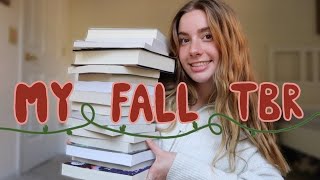 all the books on my fall tbr