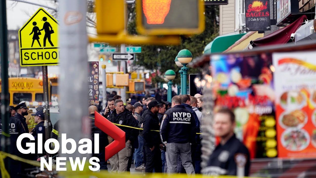 Brooklyn Subway Shooting Leaves Multiple Injured As New York Police ...