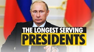 Vladimir Putin in the league of longest serving presidents ever