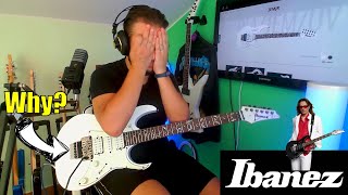 Ibanez Jem Jr. Steve Vai Signature Review - Just a regular RG or a Unique guitar? 🎸