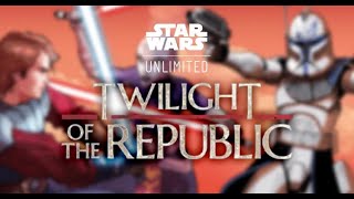 Twilight of the Republic Booster Box Opening!!!