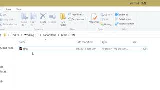 HTML Basic Syntax Practical in Hindi Urdu