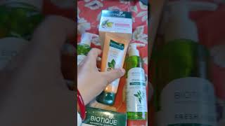 biotique Is best Product for all types skin 😍👍 love this product 😃#shorts #biotiqueskincare