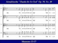 Alto Mendelssohn Elijah OP70 20 Thanks Be To God