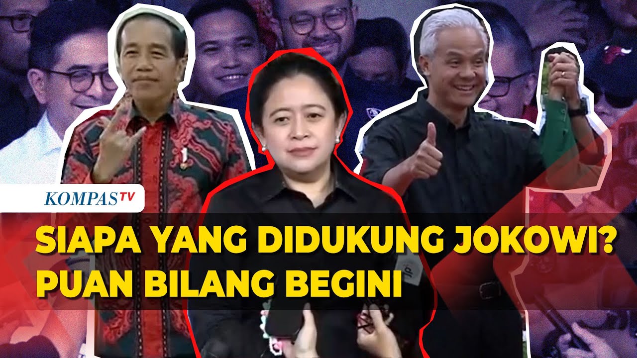 Puan Minta Presiden Jokowi Ditanya Apakah Masih Dukung Ganjar Atau ...