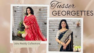 Benarasi Tusser Georgette's