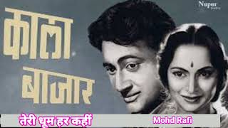 तेरी धूम हर कही Teri Dhoom Har Kahin Full Song Mohd Rafi Kala Bazar movie | Purani Yadein