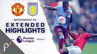 Manchester United v. Aston Villa | PREMIER LEAGUE HIGHLIGHTS | 4/30/2023 | NBC Sports