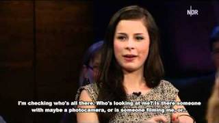 Lena Meyer-Landrut - NDR Talkshow 2011-04-08 (english subs)