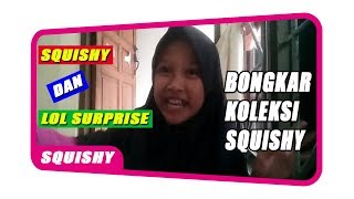 BONGKAR KOLEKSI SQUISHY SAMPE LUPA NAMANYA