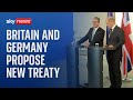 Sir Keir Starmer and German Chancellor Olaf Scholz hold news conference - Watch in full