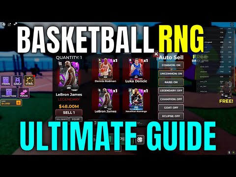 BASKETBALL RNG ULTIMATE GUIDE! (Cards, Money, 1V1) – Roblox