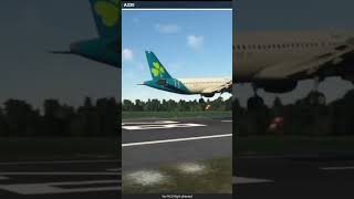 overview of landing in Dublin! Fenix A320