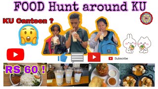 Food Hunt Around KU | KU Canteen | Kathmandu University | Samjhana Thapa |