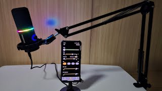 รีวิว maono PD200XS Dynamic Microphone มีไฟ RGB | Easy Android