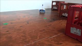 Mathworks Mars Rover robot obstacle avoidance