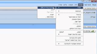 כיצד לשלוח קובץ דרך סקייפ - מדריך