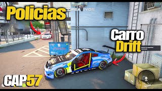 RDjavi: Utilizamos Un Carro De Drift Para Escapar De La Polica Y Enfrentar A Yeison #rdjavi #gtarp