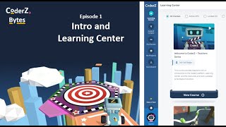 CoderZ Bytes EP1 - Intro and Learning Center