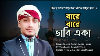 বারে বারে ভাবি একা || Bare Bare Vabi Eka || Abdul Kader Jilane || bangla islamic song