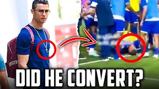 CRISTIANO RONALDO PRAYED LIKE MUSLIMS BUT IT DOESN'T MATTER