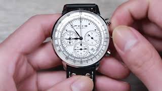 FEICE FS303 Instructions - Bauhaus Design Chronograph Watch