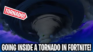Going Inside A Tornado in Fortnite! *NEW UPDATE* - Fortnite Chapter 3