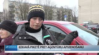 ReTV: Reformas vajag, bet pamatojumus arī. Ķekavā piketē pret aģentūru apvienošanu