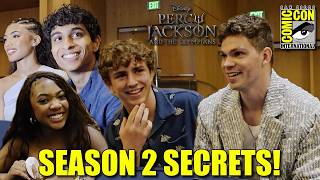 Percy Jackson and the Olympians Season 2 Secrets: SDCC 2025 Interview with the Cast & EPs!