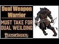 Why Dual Weapon Warrior is Awesome in Pathfinder 2e