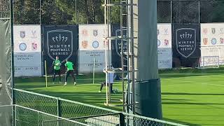 Ritiro Napoli ad Antalya, guardate l'allenamento dei portieri! C'è un assente