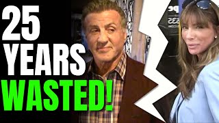 The BRUTAL TRUTH About Sylvester Stallone's Stupid Divorce...