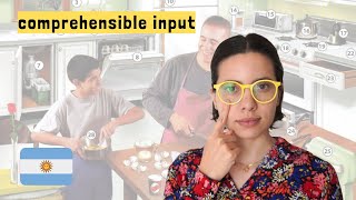 In the kitchen | Argentinian Spanish Comprehensible Input