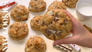 THE BEST NYC COOKIES RECIPE | وصفة نيويورك كوكيز بافضل وأسهل طريقة #cookies #easyrecipe